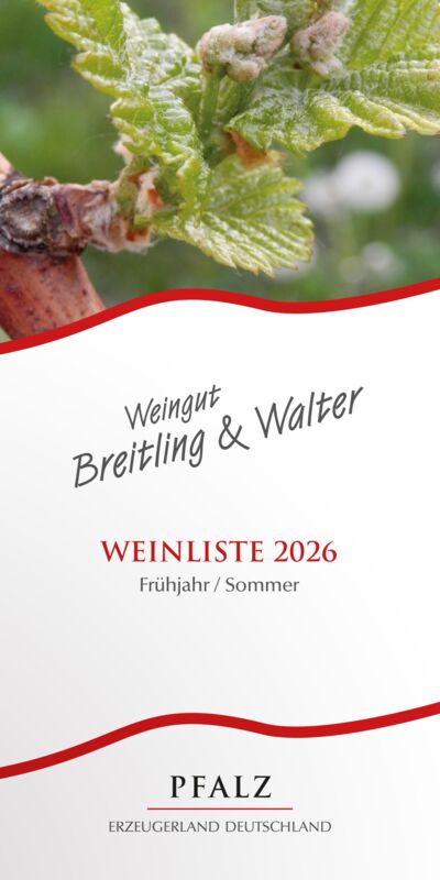Preisliste Frühjahr / Sommer 2026